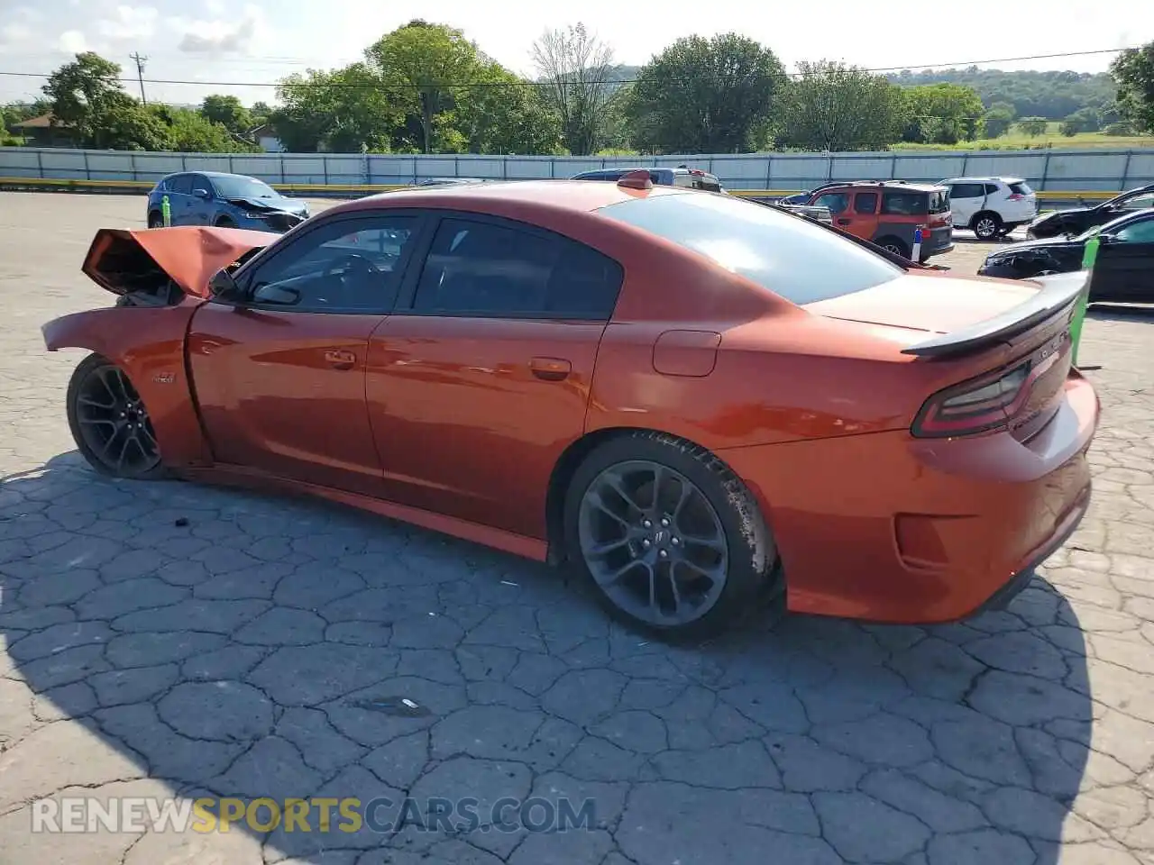 2 Photograph of a damaged car 2C3CDXGJ2PH619475 DODGE CHARGER 2023