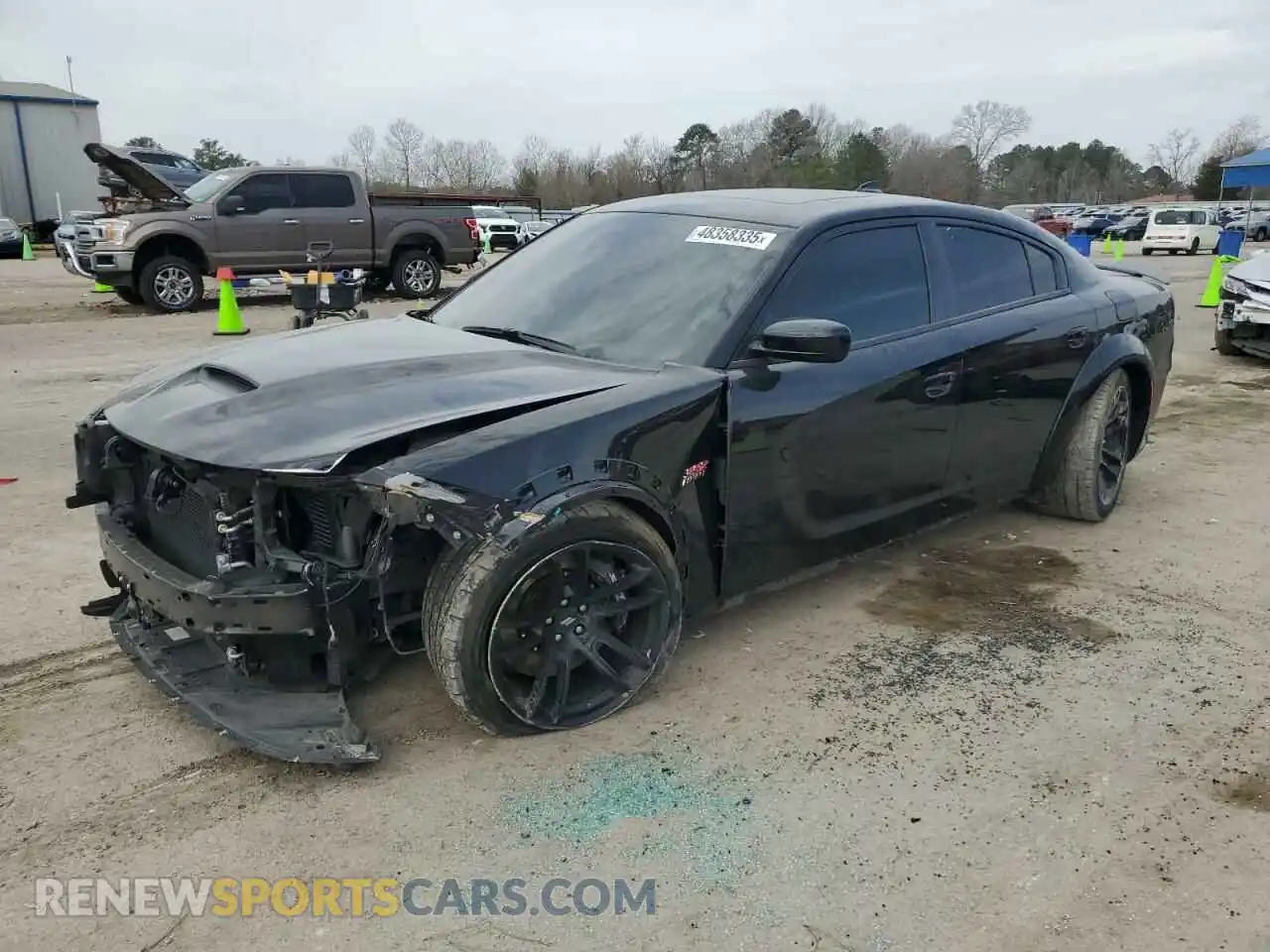1 Photograph of a damaged car 2C3CDXGJ2PH701903 DODGE CHARGER 2023