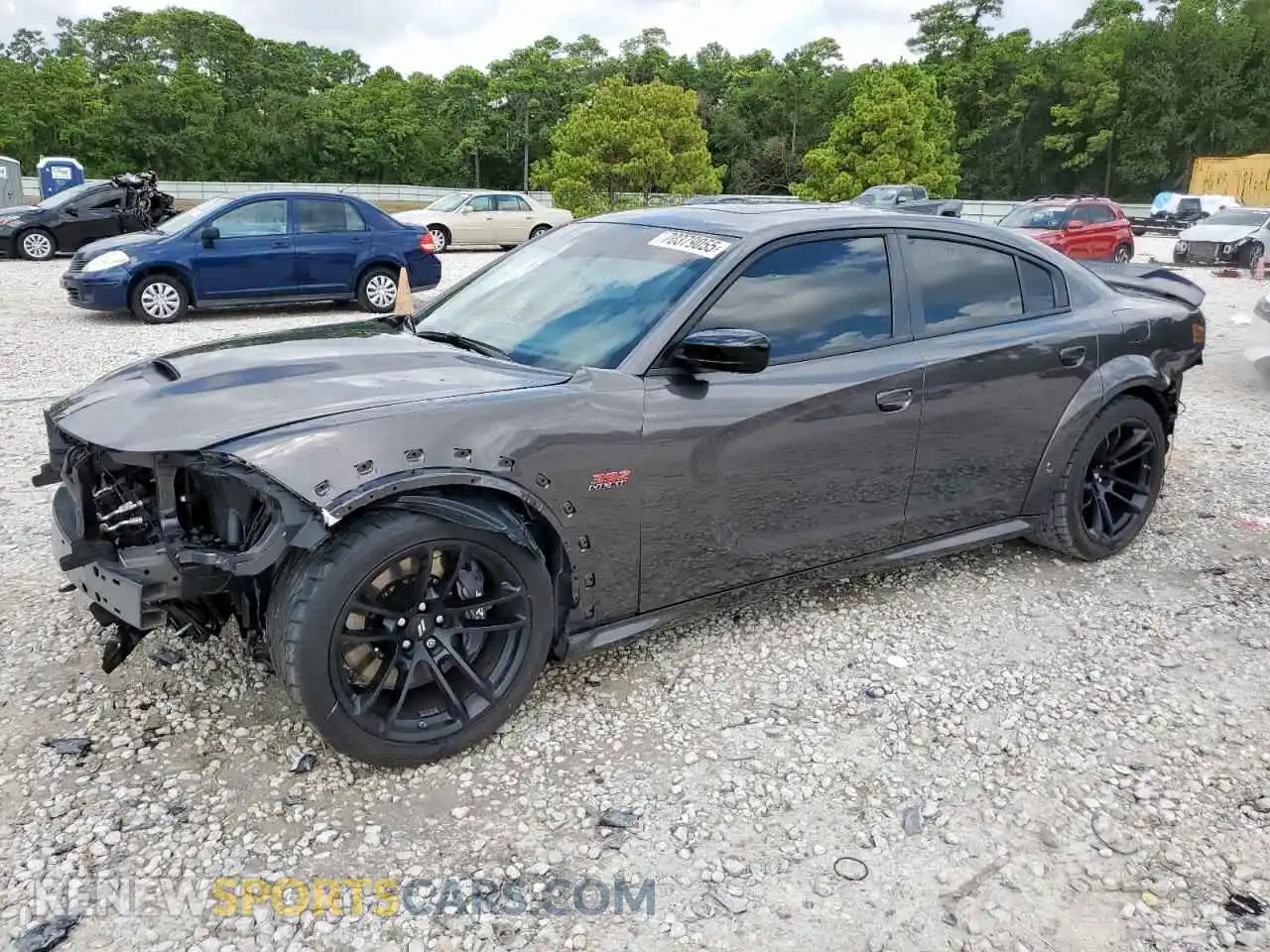 1 Photograph of a damaged car 2C3CDXGJ2PH702131 DODGE CHARGER 2023