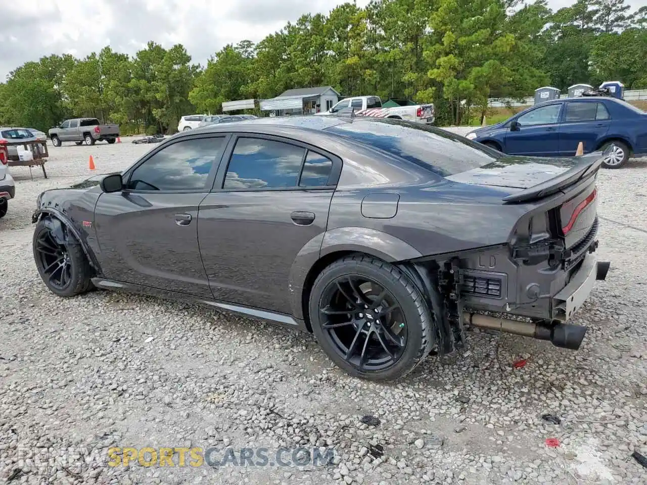 2 Photograph of a damaged car 2C3CDXGJ2PH702131 DODGE CHARGER 2023