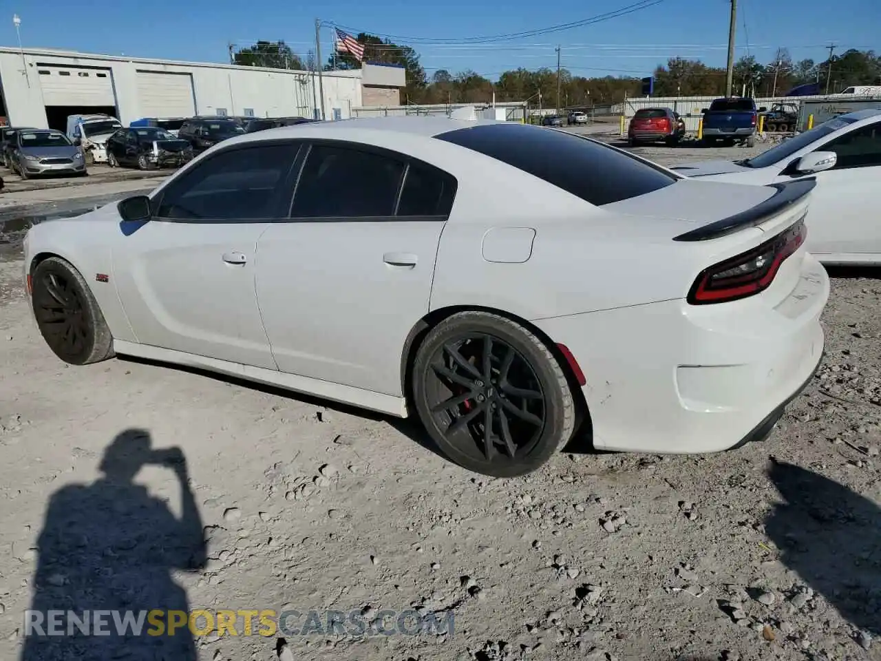 2 Photograph of a damaged car 2C3CDXGJ3PH532149 DODGE CHARGER 2023