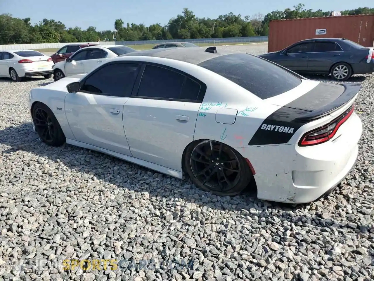 2 Photograph of a damaged car 2C3CDXGJ3PH589094 DODGE CHARGER 2023
