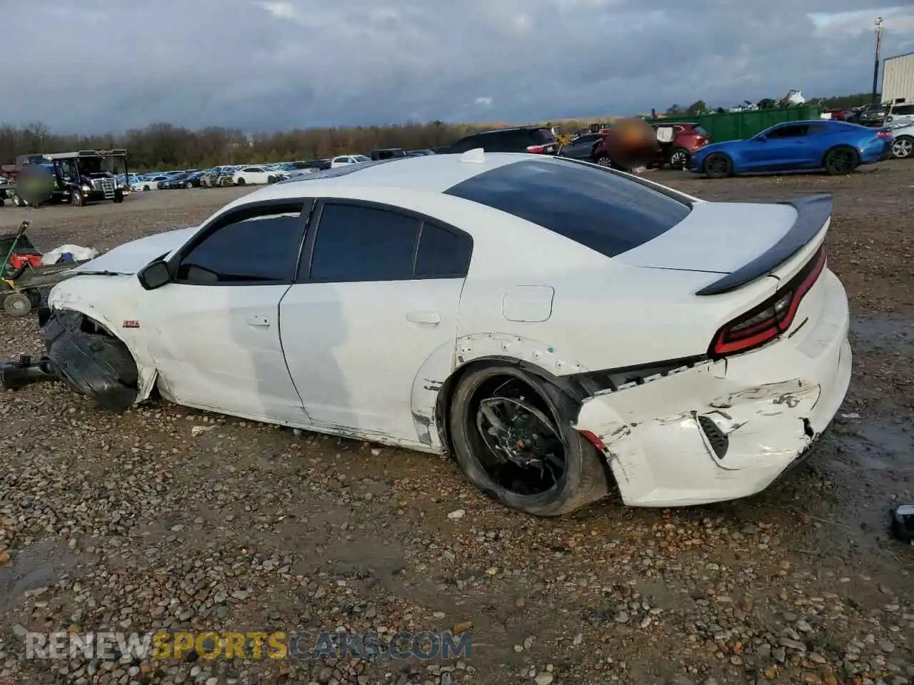 2 Photograph of a damaged car 2C3CDXGJ3PH612373 DODGE CHARGER 2023