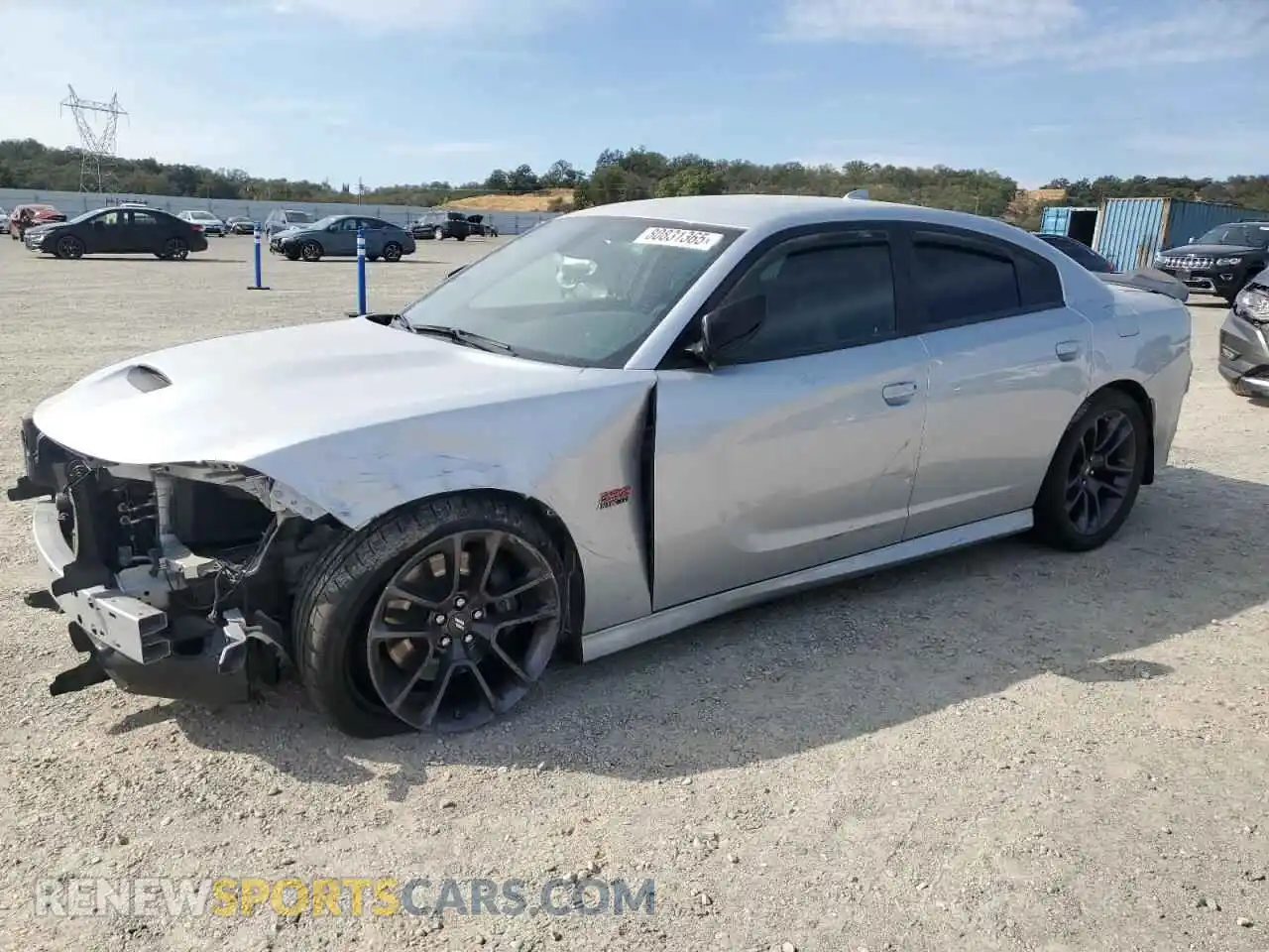 1 Photograph of a damaged car 2C3CDXGJ3PH612728 DODGE CHARGER 2023