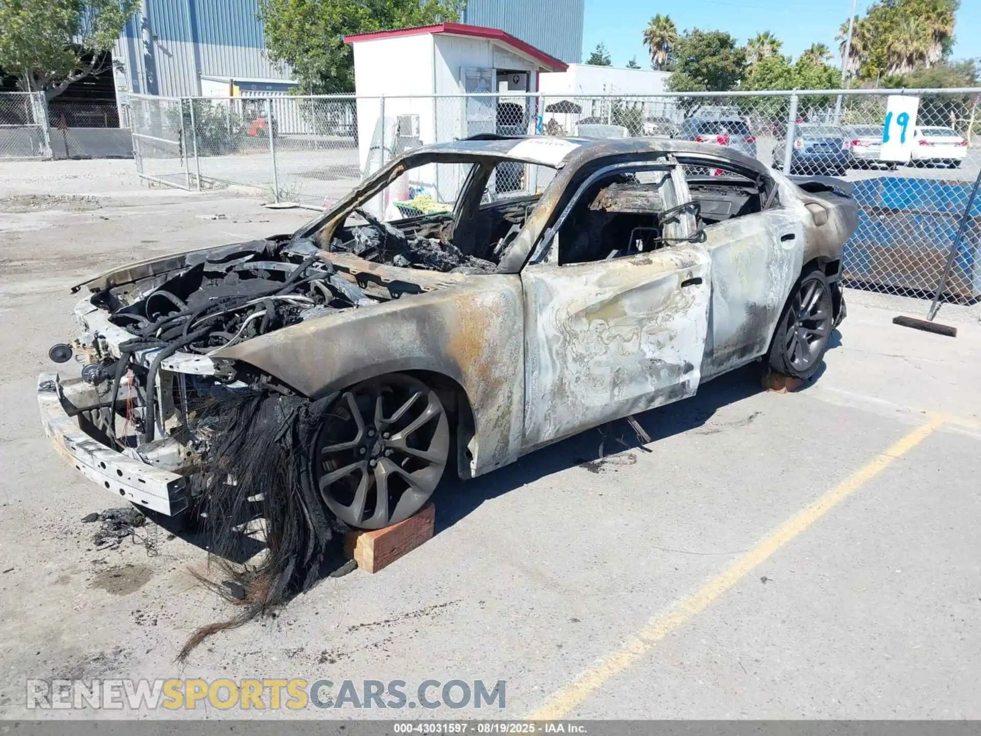 2 Photograph of a damaged car 2C3CDXGJ3PH612762 DODGE CHARGER 2023
