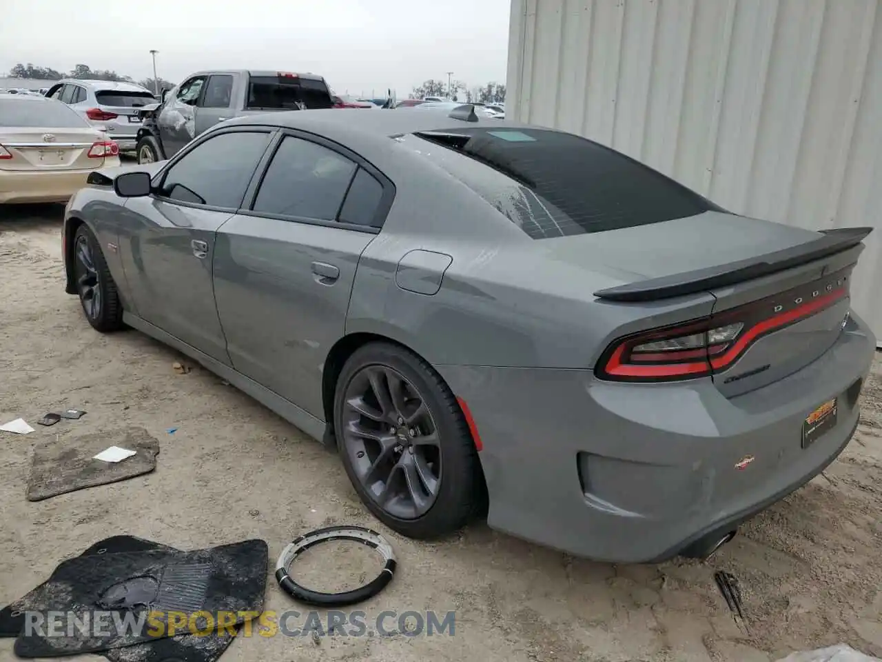 2 Фотография поврежденного автомобиля 2C3CDXGJ3PH653571 DODGE CHARGER 2023