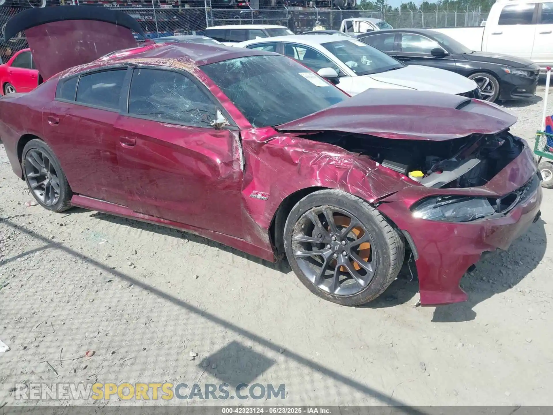 1 Photograph of a damaged car 2C3CDXGJ3PH672928 DODGE CHARGER 2023