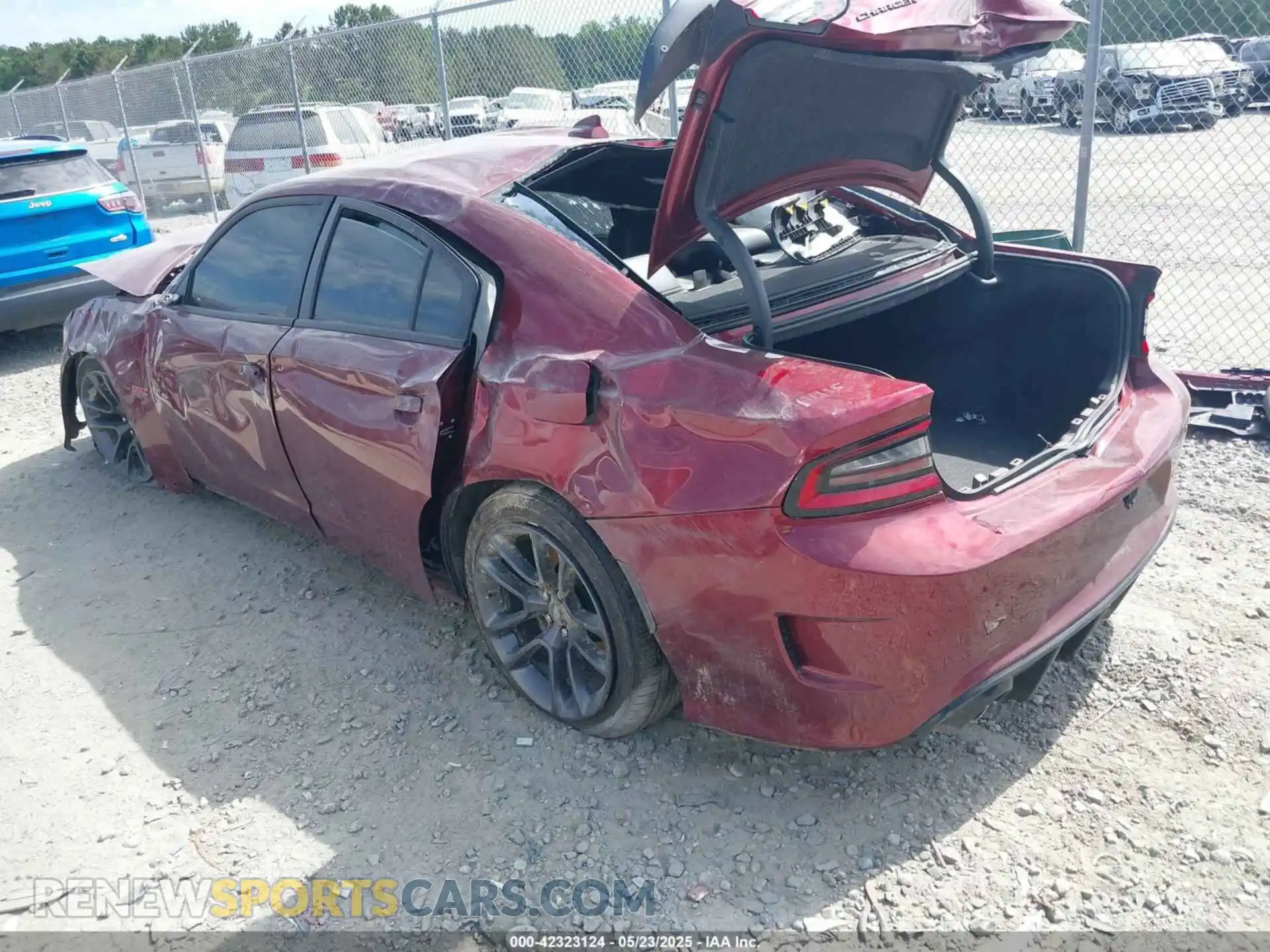 3 Photograph of a damaged car 2C3CDXGJ3PH672928 DODGE CHARGER 2023