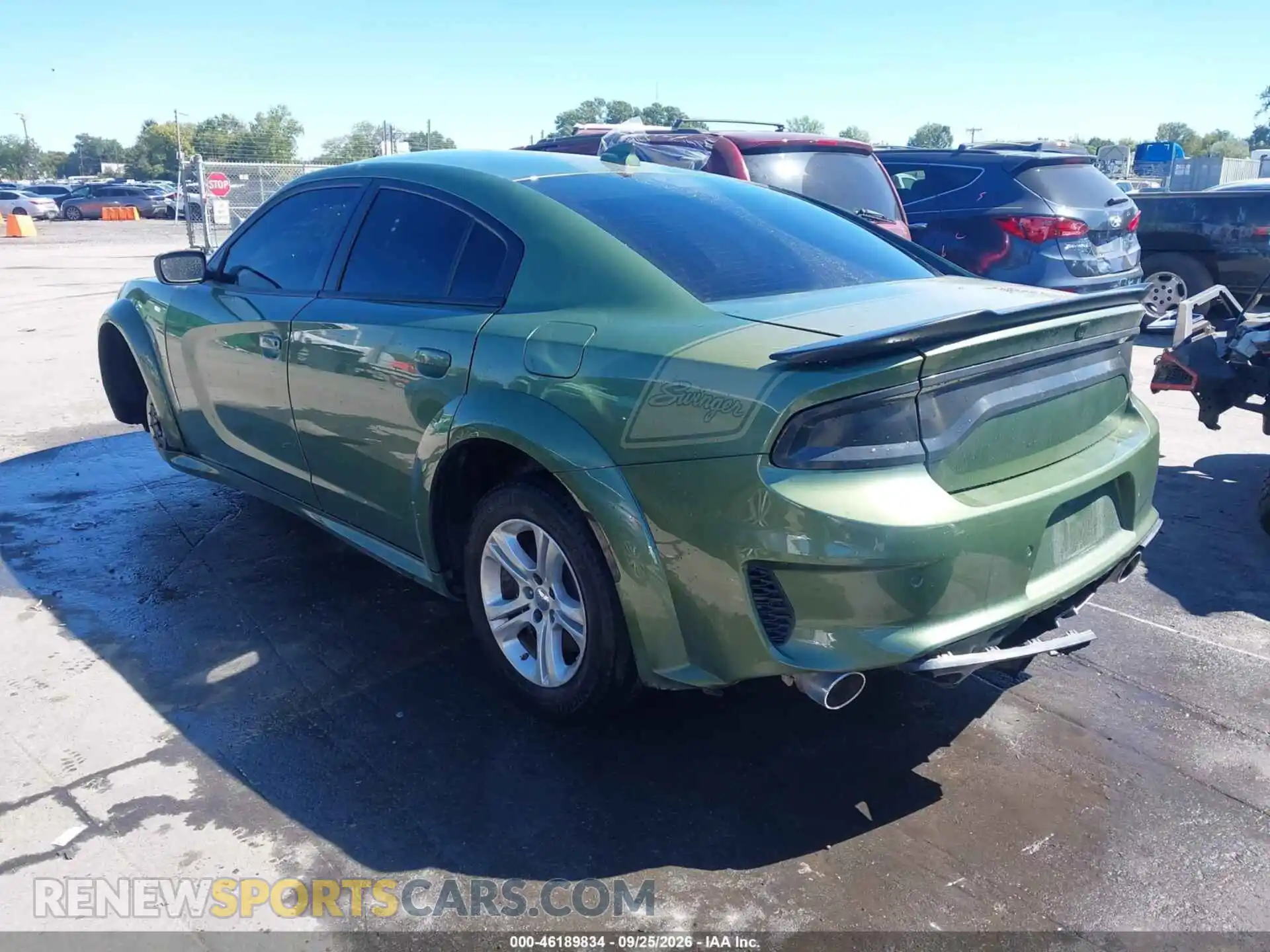 3 fotografías del automóvil dañado 2C3CDXGJ4PH529664 DODGE CHARGER 2023