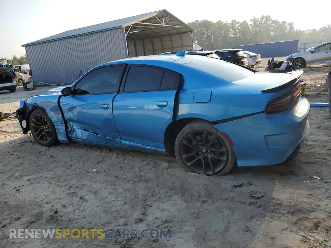 2 Photograph of a damaged car 2C3CDXGJ4PH557710 DODGE CHARGER 2023
