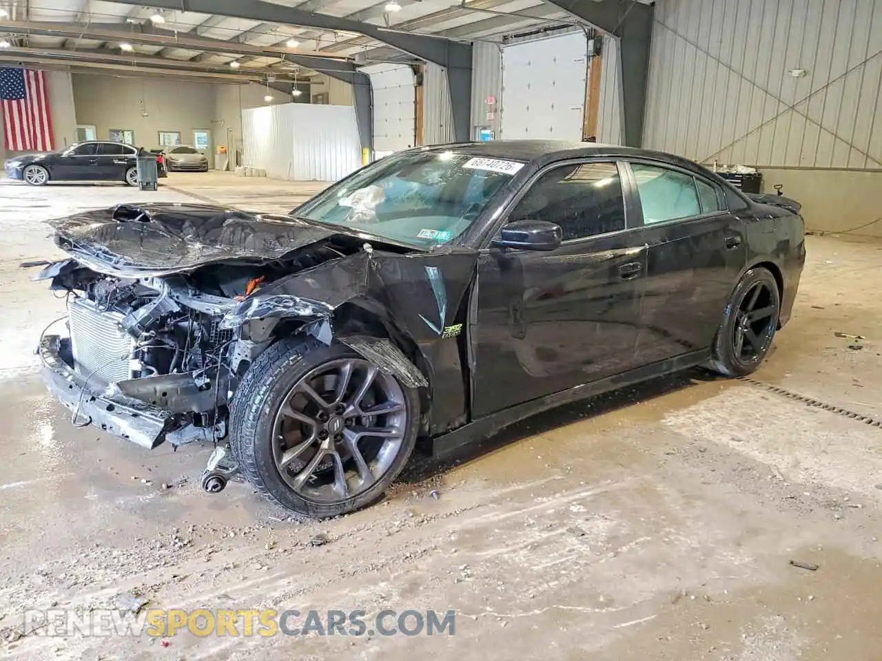 1 Photograph of a damaged car 2C3CDXGJ4PH570165 DODGE CHARGER 2023