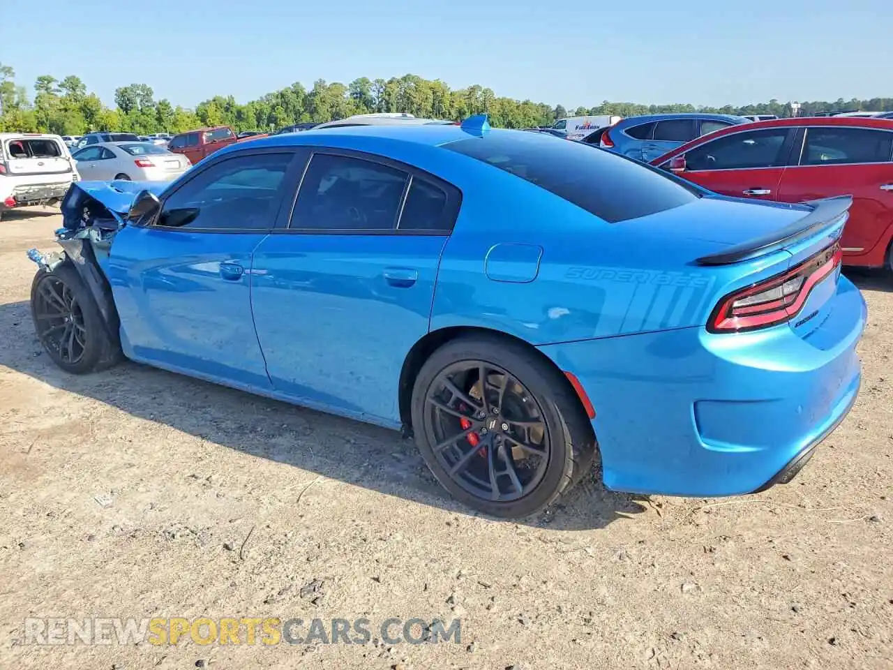 2 Photograph of a damaged car 2C3CDXGJ4PH606632 DODGE CHARGER 2023