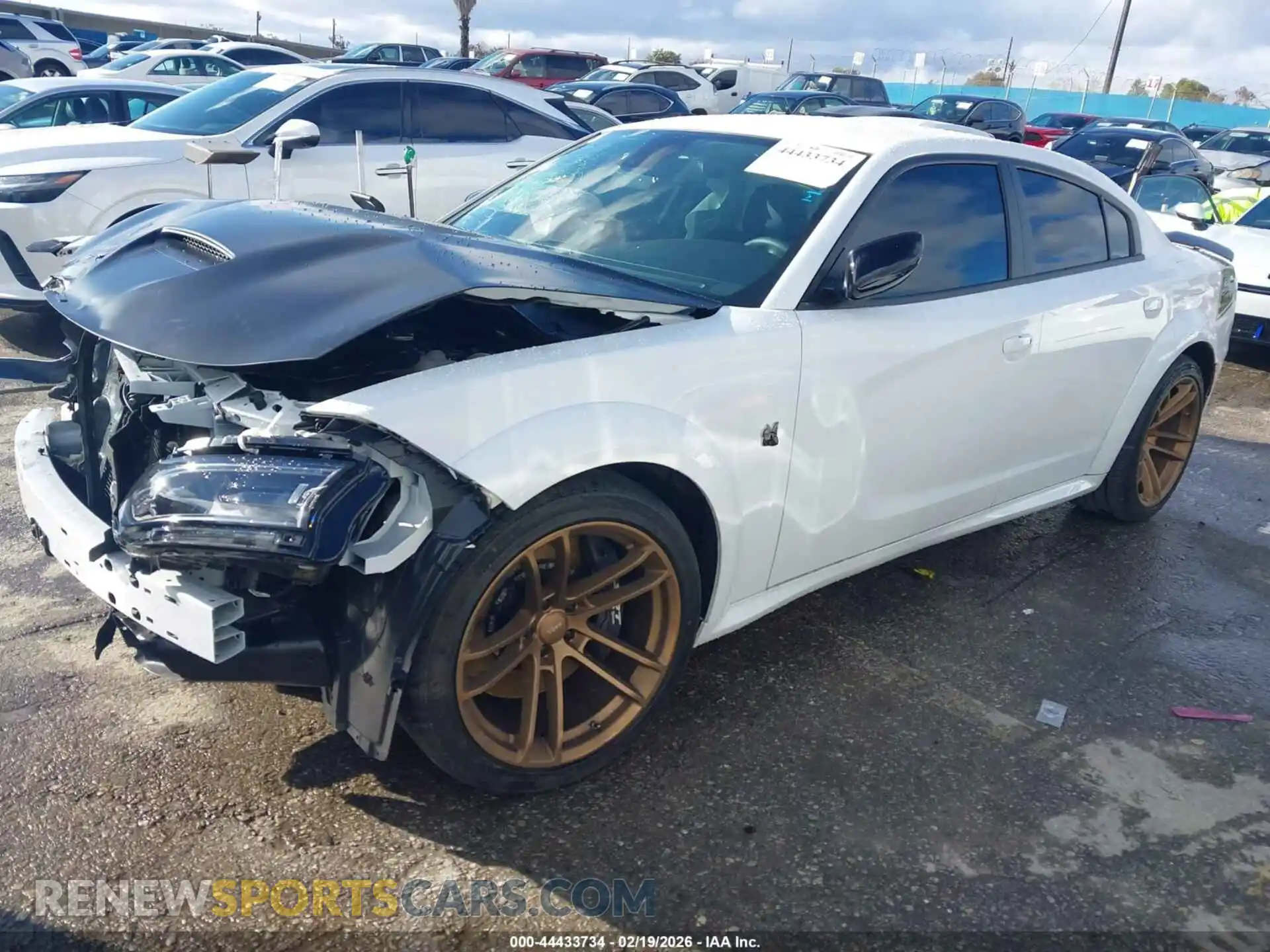 2 Photograph of a damaged car 2C3CDXGJ4PH606694 DODGE CHARGER 2023