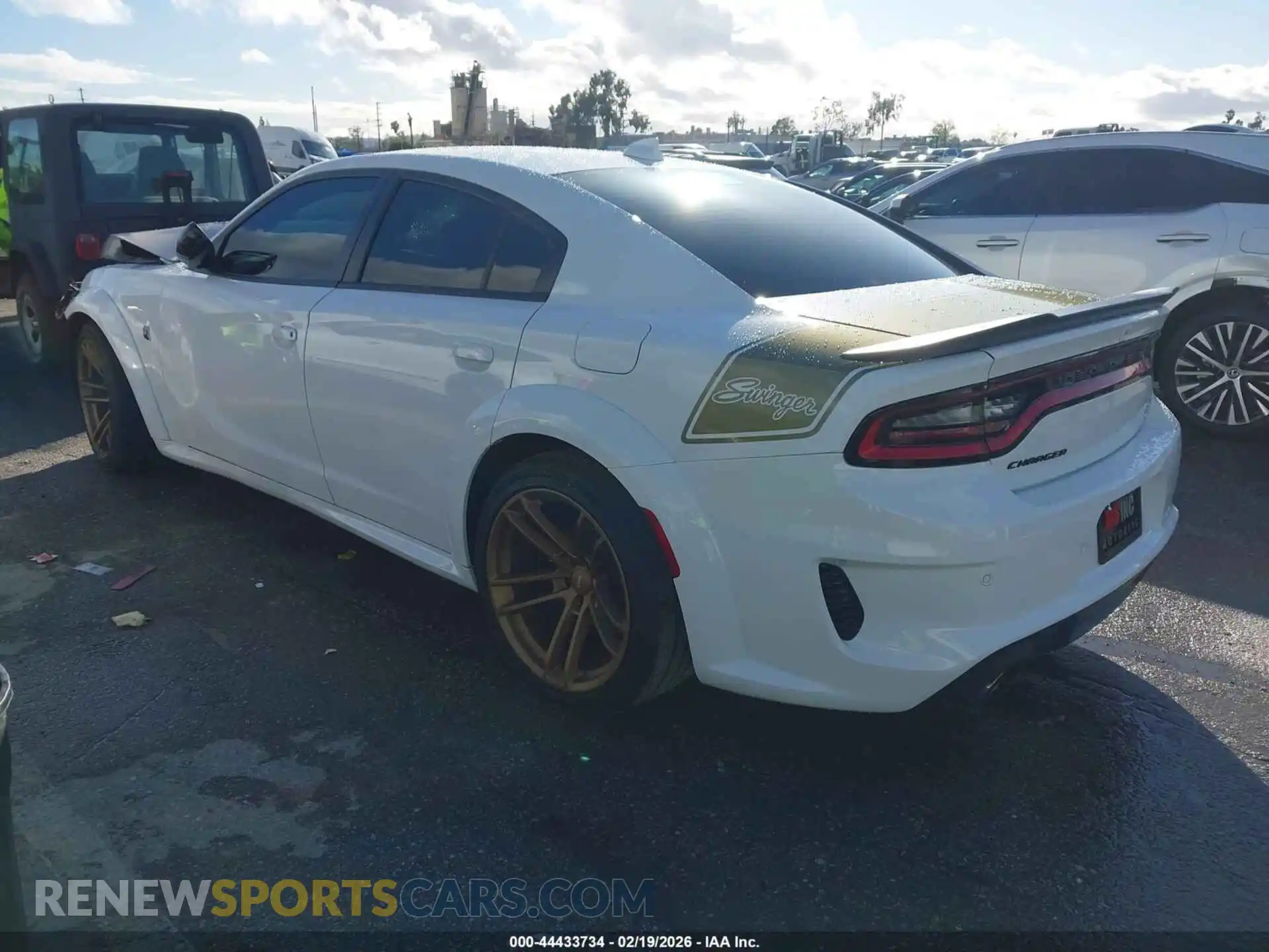 3 Photograph of a damaged car 2C3CDXGJ4PH606694 DODGE CHARGER 2023