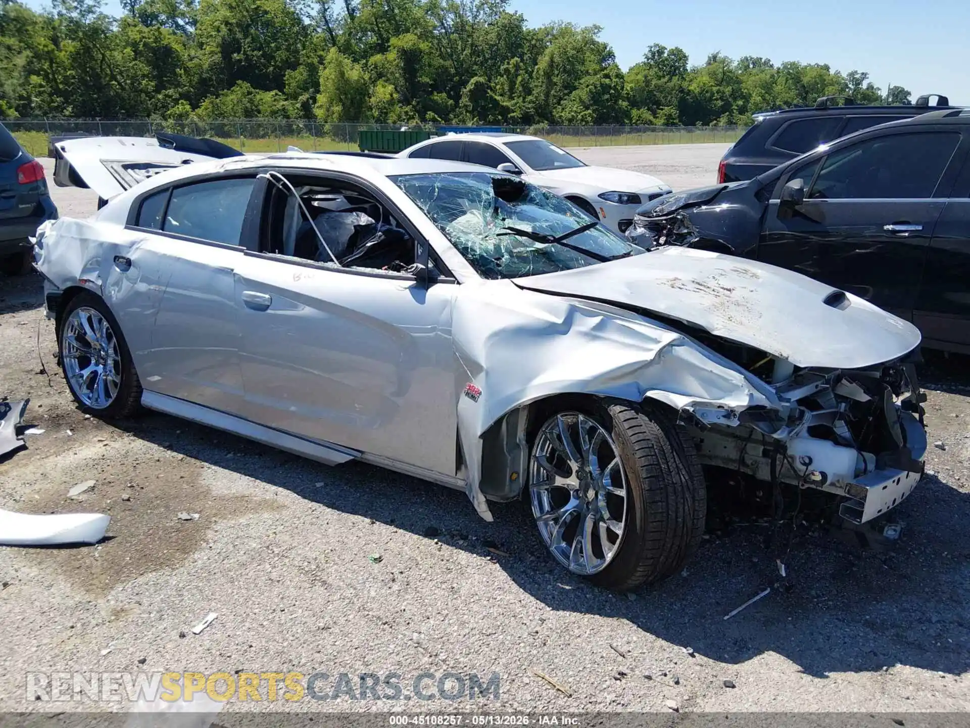 1 Photograph of a damaged car 2C3CDXGJ4PH700879 DODGE CHARGER 2023
