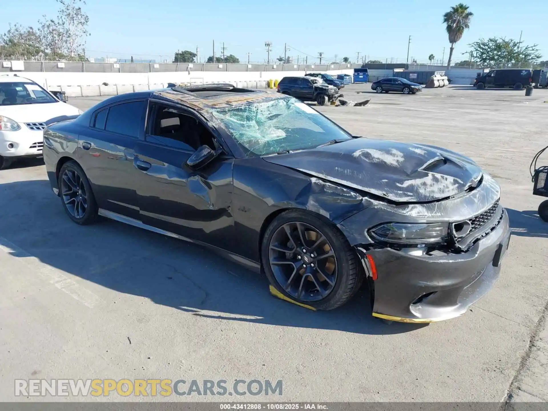 1 Photograph of a damaged car 2C3CDXGJ5PH612116 DODGE CHARGER 2023
