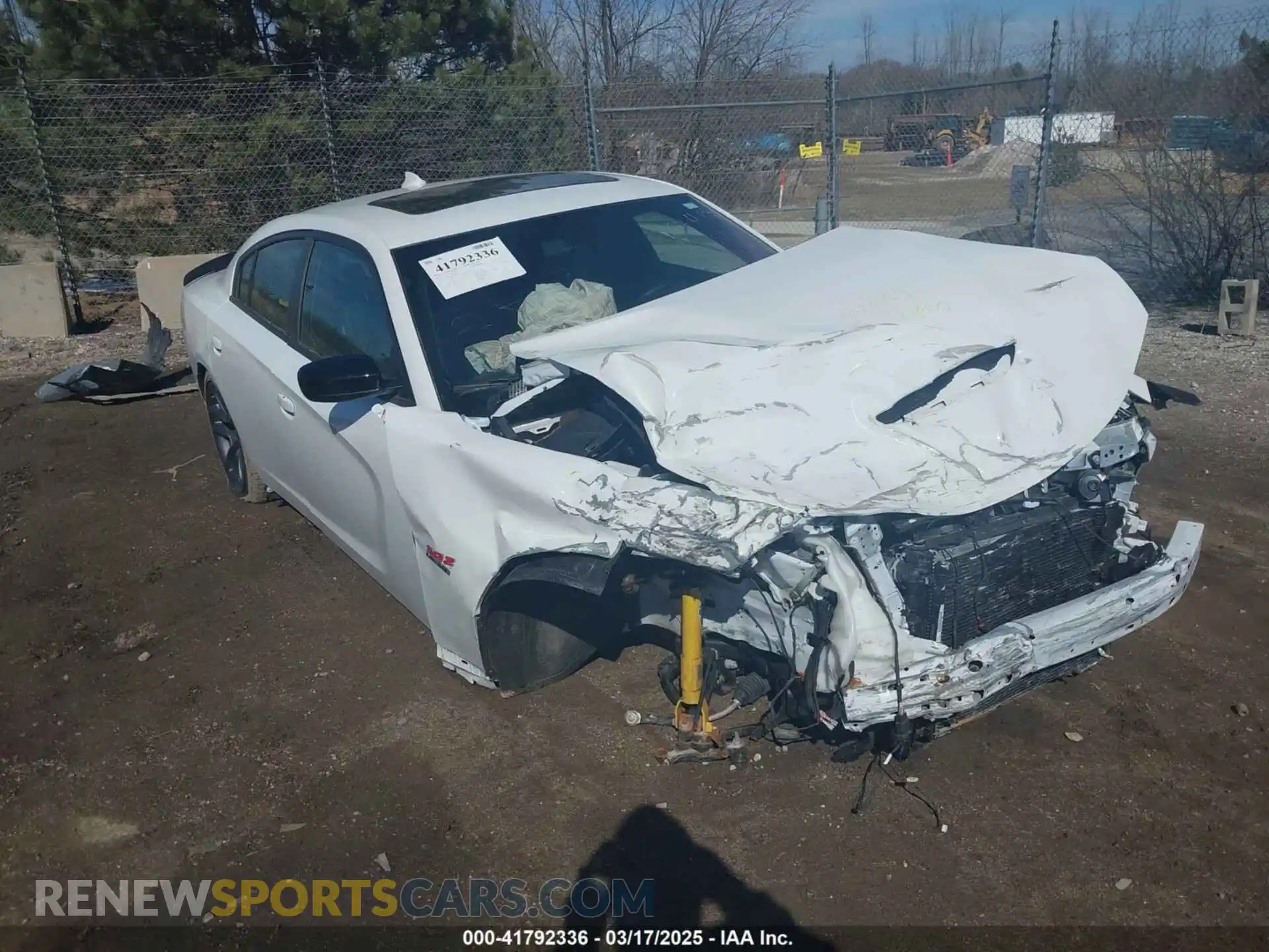 1 Photograph of a damaged car 2C3CDXGJ5PH648498 DODGE CHARGER 2023