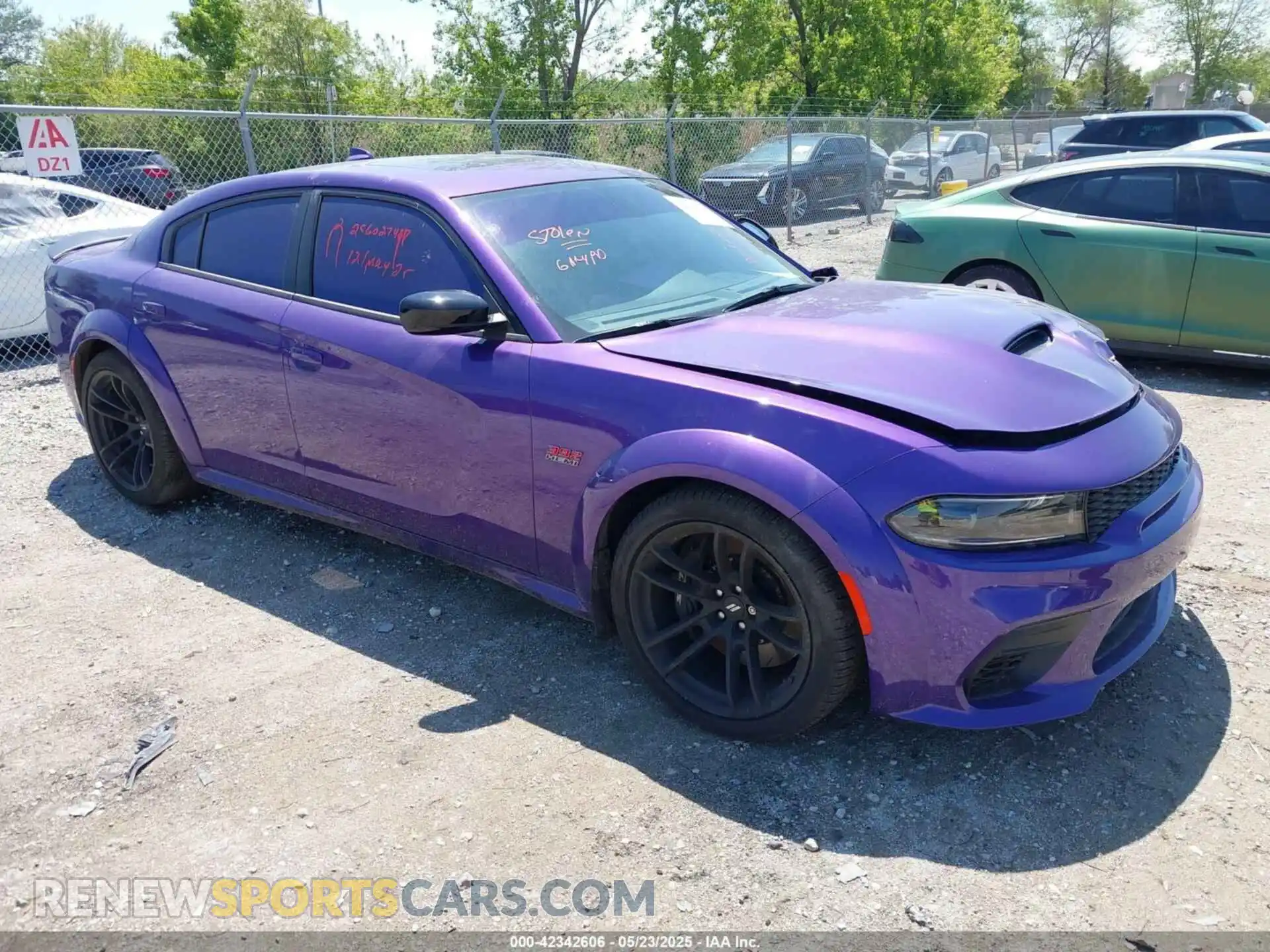 1 Photograph of a damaged car 2C3CDXGJ5PH672610 DODGE CHARGER 2023