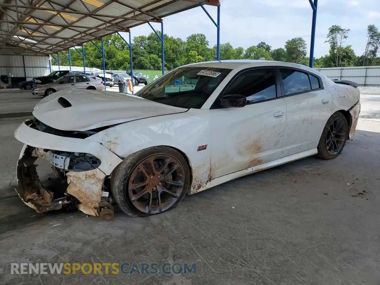 1 Photograph of a damaged car 2C3CDXGJ5PH672784 DODGE CHARGER 2023