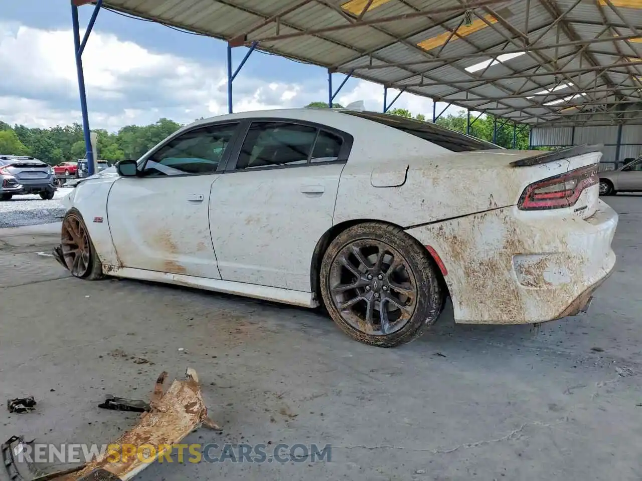 2 Photograph of a damaged car 2C3CDXGJ5PH672784 DODGE CHARGER 2023
