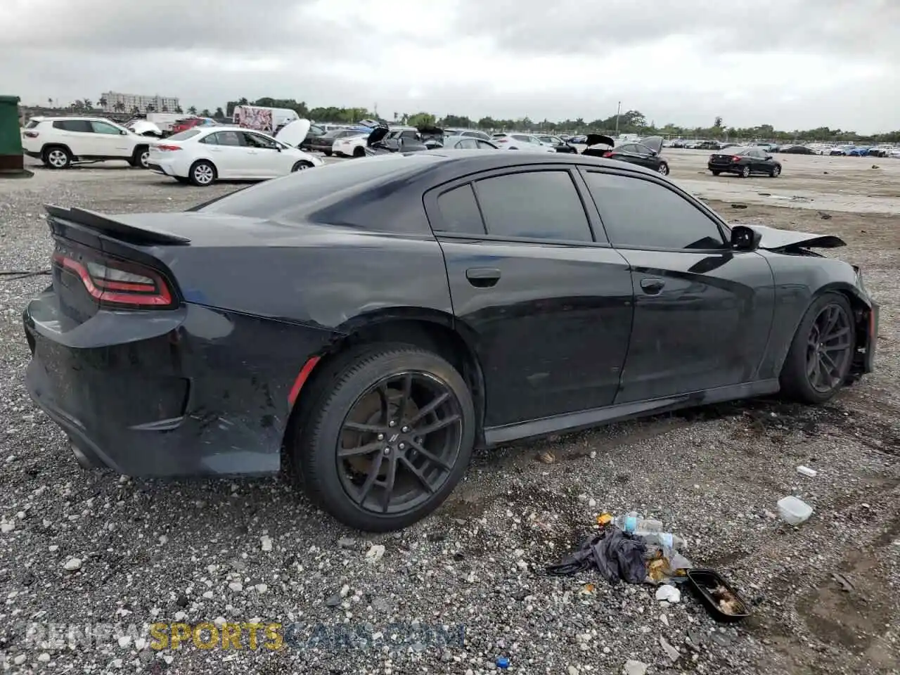 3 Photograph of a damaged car 2C3CDXGJ5PH673448 DODGE CHARGER 2023