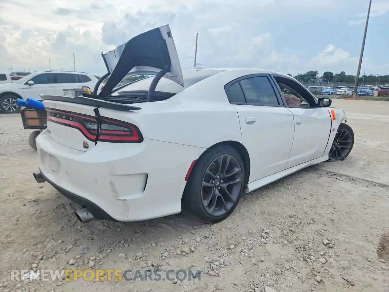3 fotografías del automóvil dañado 2C3CDXGJ5PH687110 DODGE CHARGER 2023