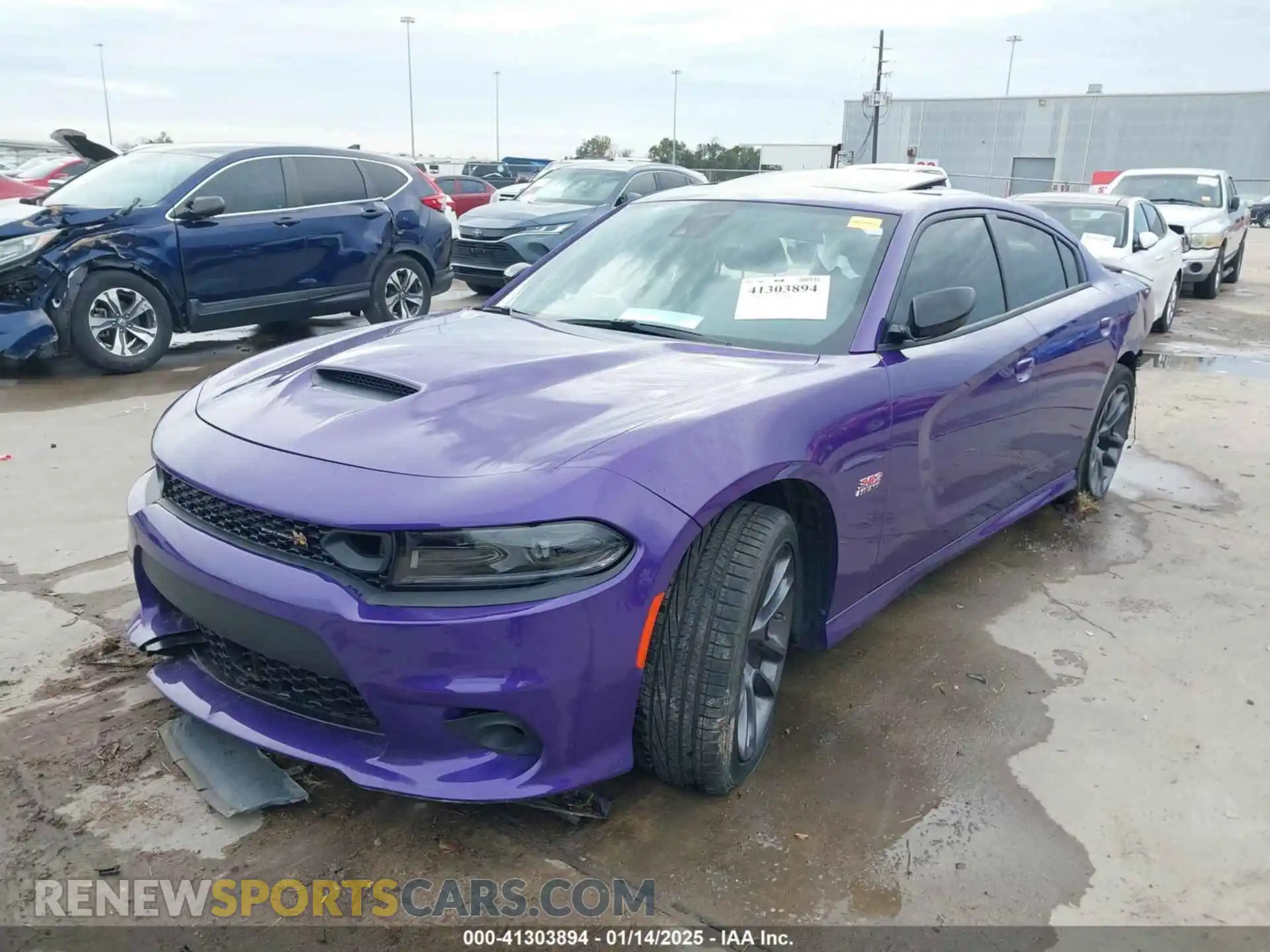 2 Photograph of a damaged car 2C3CDXGJ5PH699595 DODGE CHARGER 2023