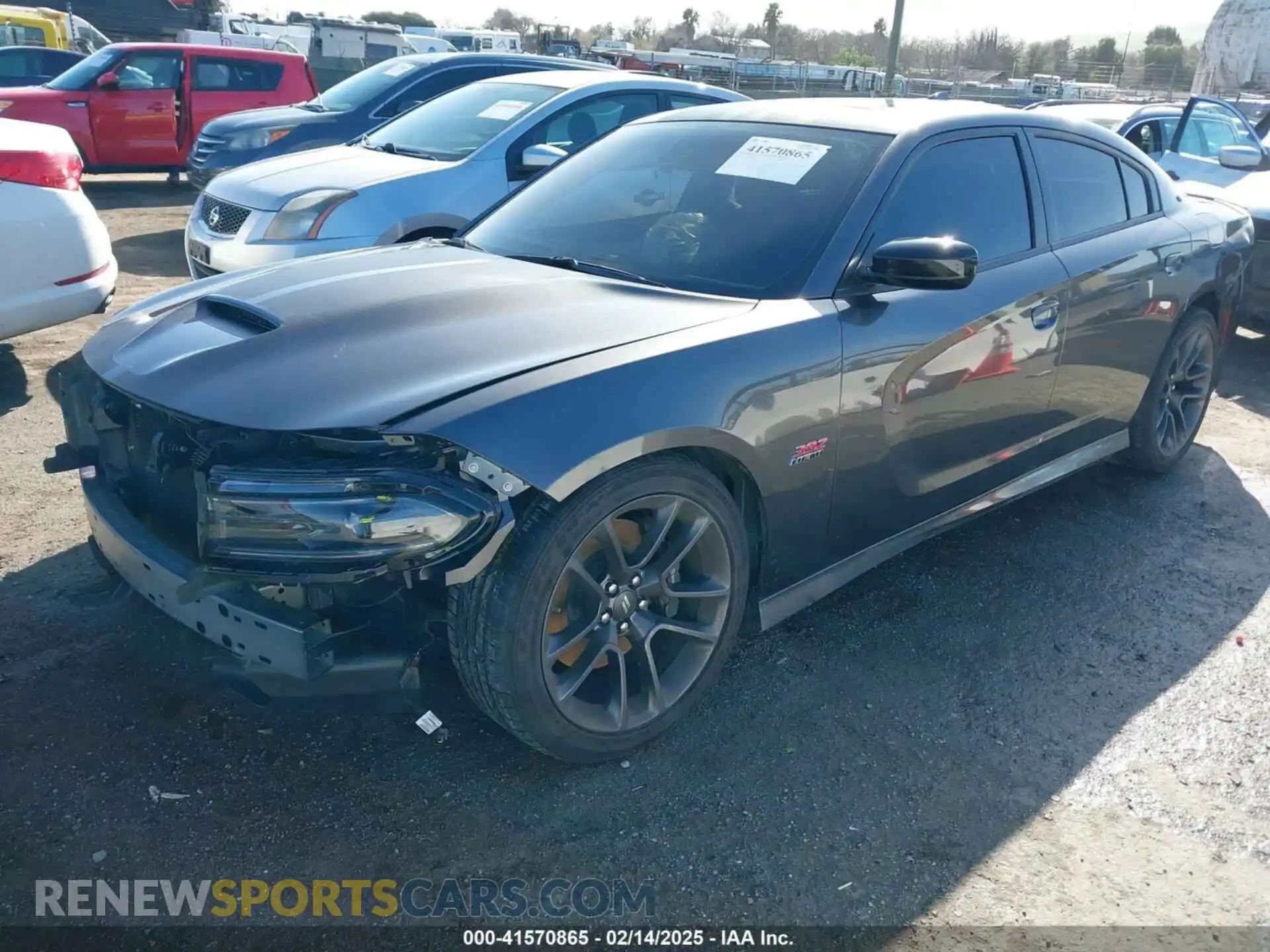 2 Photograph of a damaged car 2C3CDXGJ6PH583967 DODGE CHARGER 2023