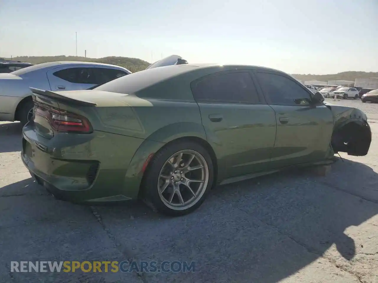 3 fotografías del automóvil dañado 2C3CDXGJ6PH597786 DODGE CHARGER 2023