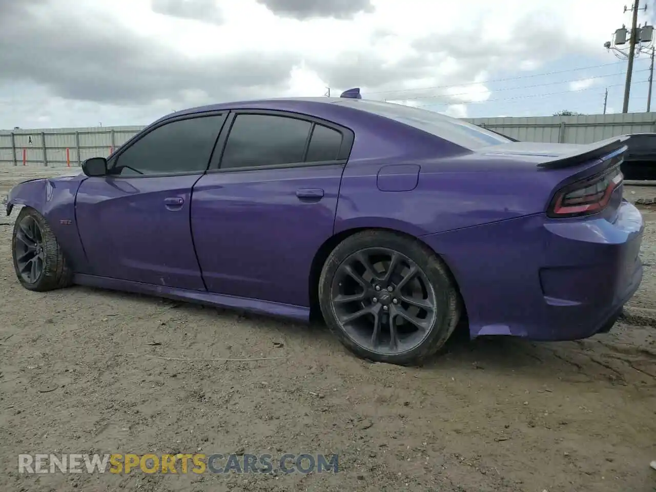 2 Photograph of a damaged car 2C3CDXGJ6PH612349 DODGE CHARGER 2023
