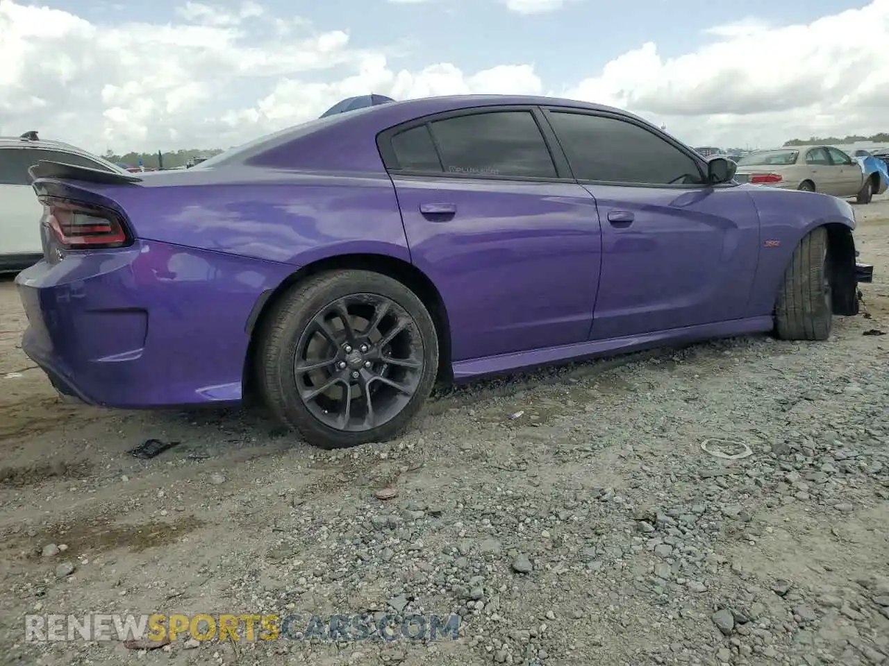 3 Photograph of a damaged car 2C3CDXGJ6PH612349 DODGE CHARGER 2023