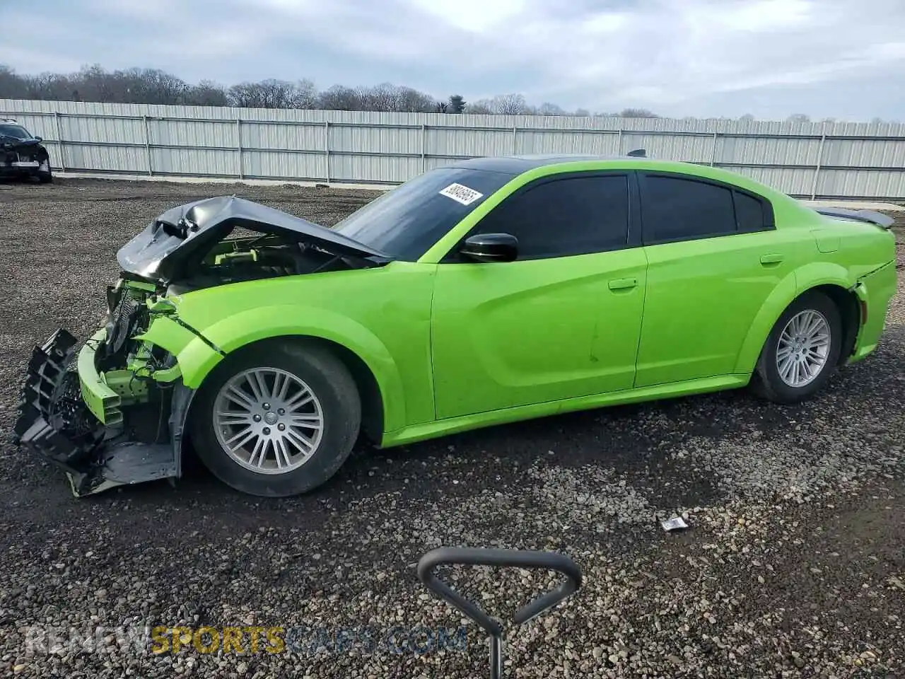 1 Photograph of a damaged car 2C3CDXGJ6PH622850 DODGE CHARGER 2023