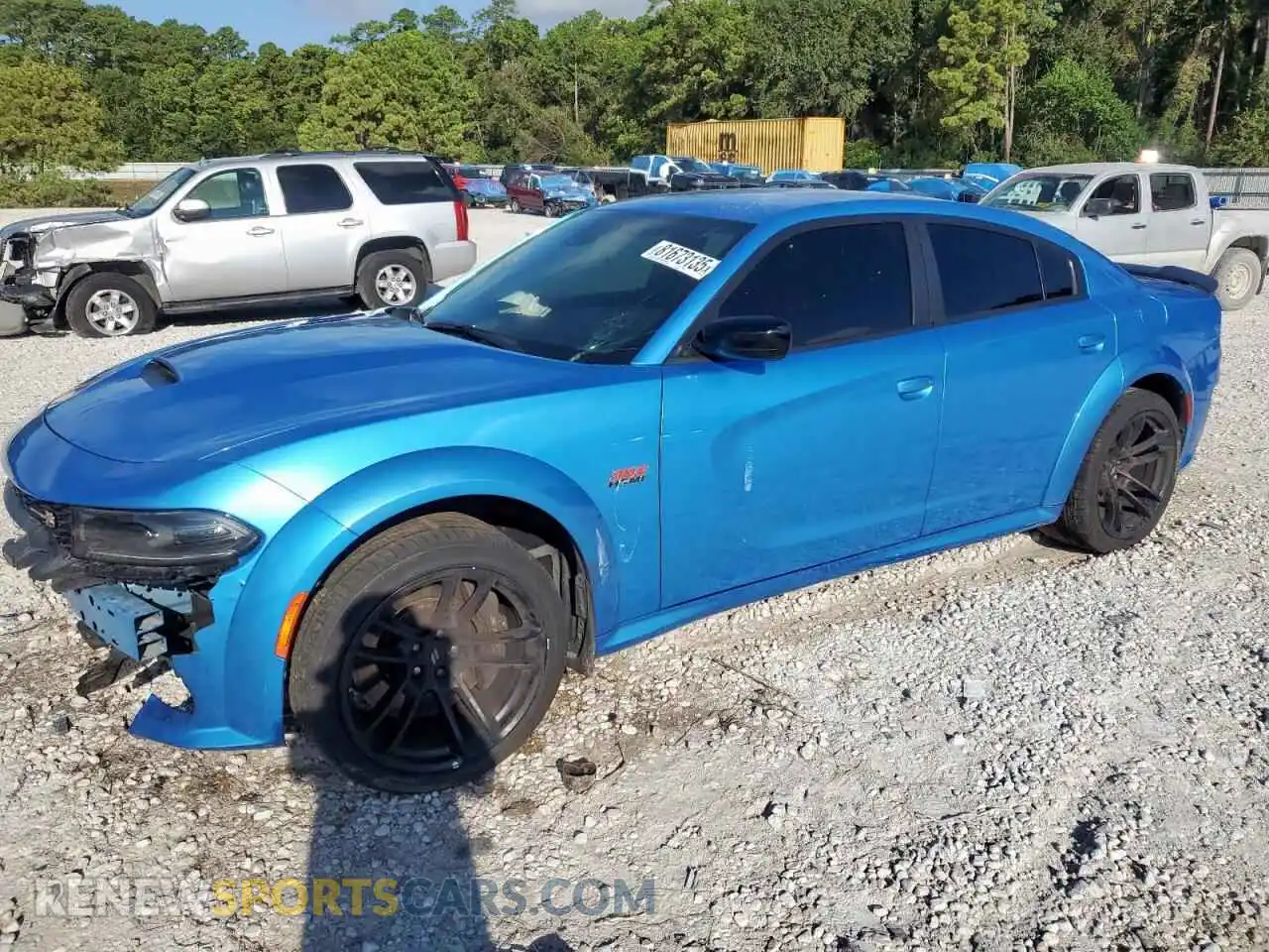 1 Photograph of a damaged car 2C3CDXGJ6PH655606 DODGE CHARGER 2023