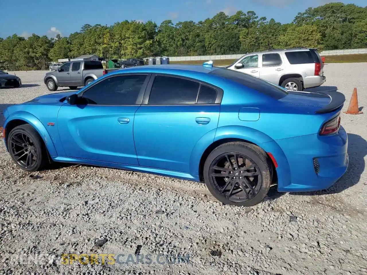2 Photograph of a damaged car 2C3CDXGJ6PH655606 DODGE CHARGER 2023