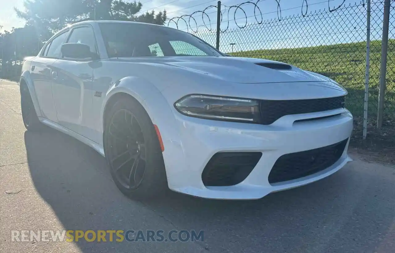 1 Photograph of a damaged car 2C3CDXGJ6PH671885 DODGE CHARGER 2023