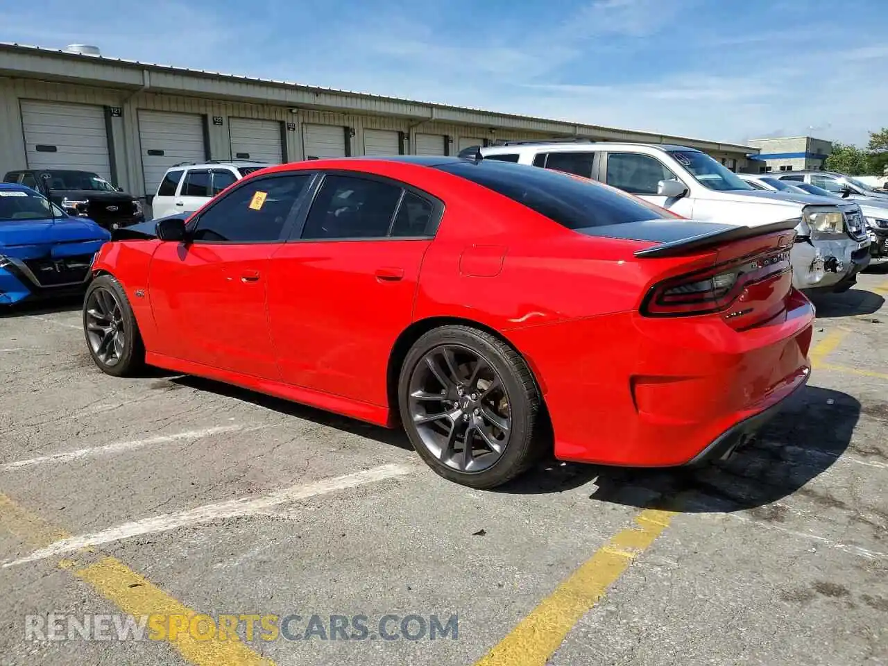 2 Photograph of a damaged car 2C3CDXGJ6PH701578 DODGE CHARGER 2023