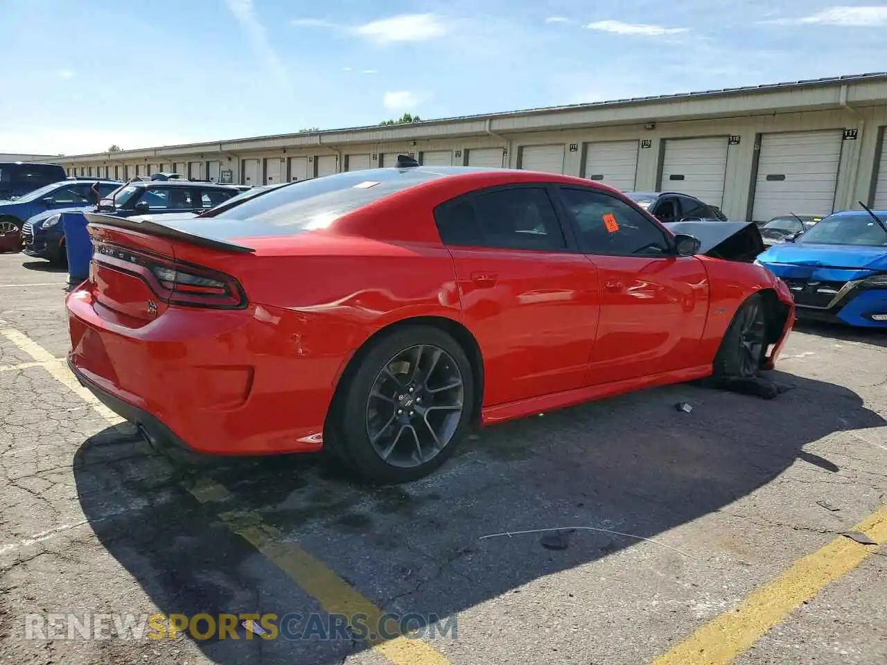 3 Photograph of a damaged car 2C3CDXGJ6PH701578 DODGE CHARGER 2023