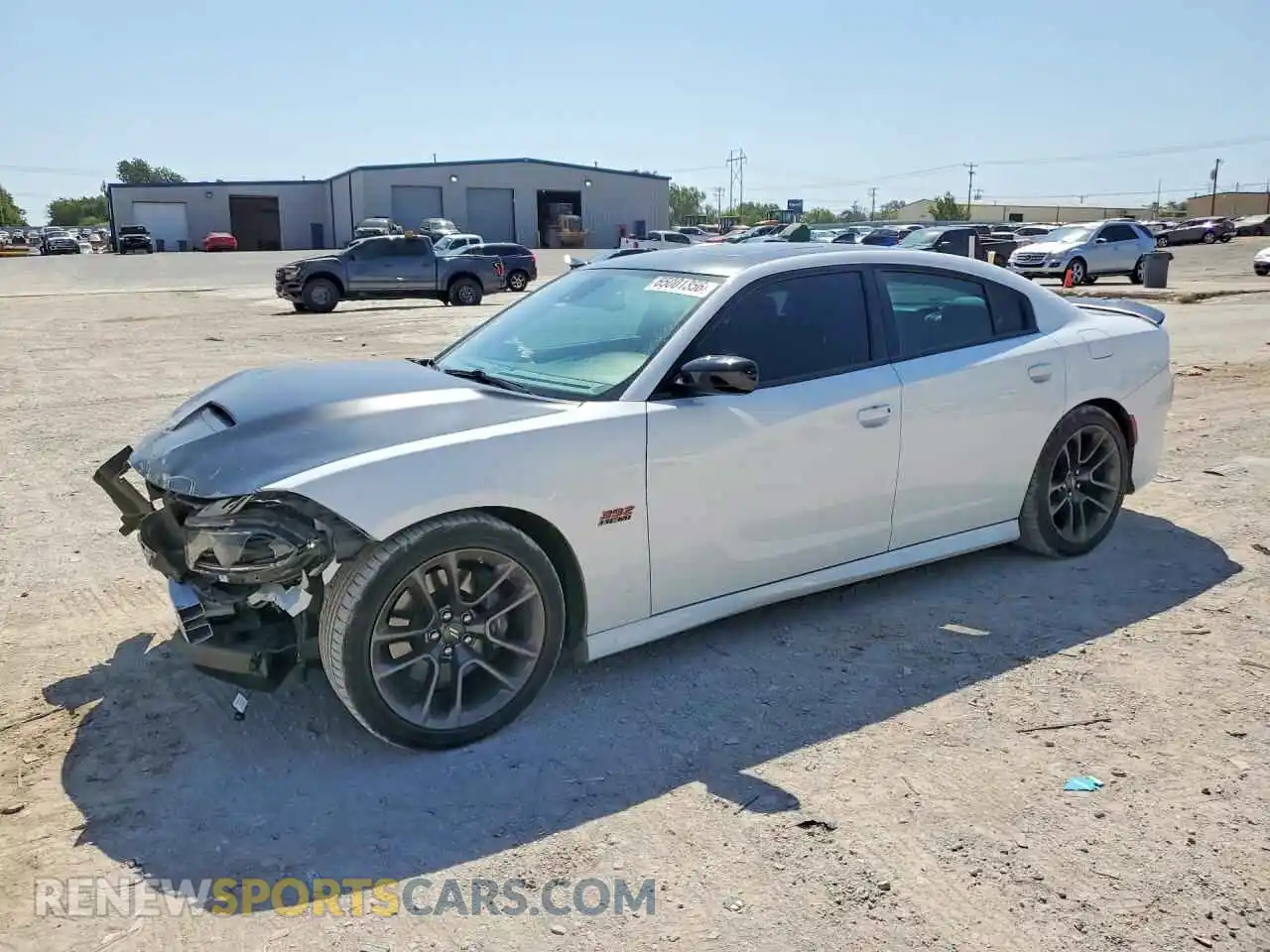 1 Photograph of a damaged car 2C3CDXGJ6PH701631 DODGE CHARGER 2023