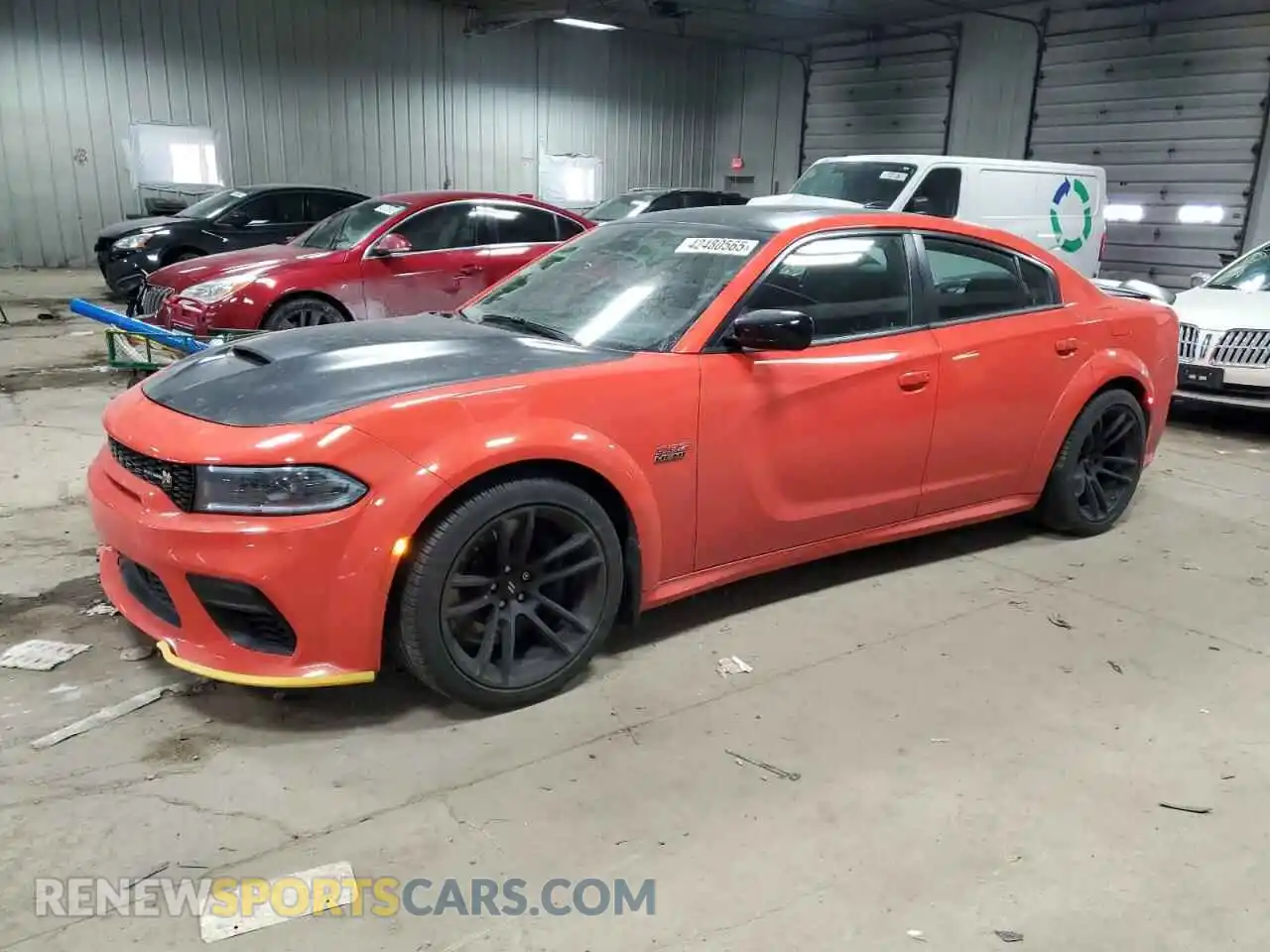1 Photograph of a damaged car 2C3CDXGJ7PH509022 DODGE CHARGER 2023