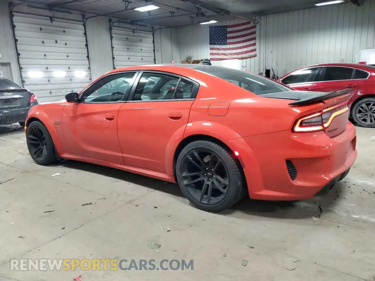 2 Photograph of a damaged car 2C3CDXGJ7PH509022 DODGE CHARGER 2023