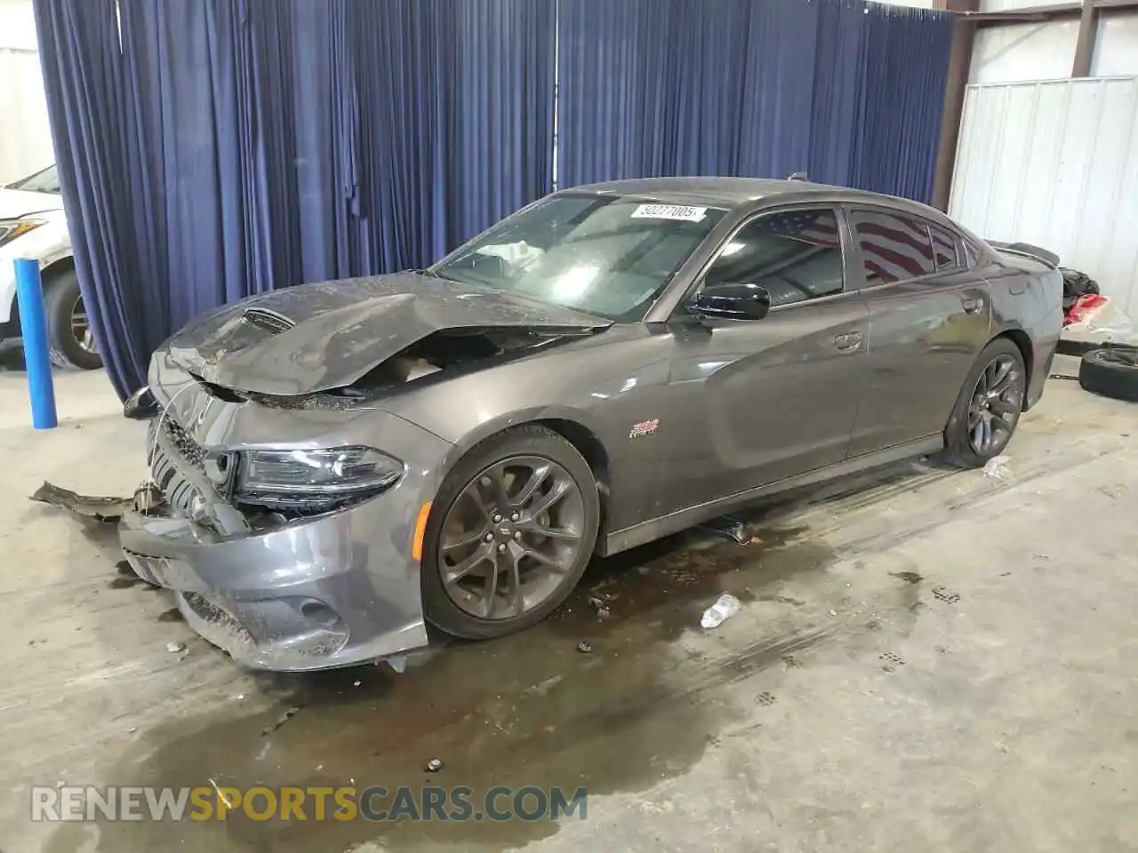 1 Photograph of a damaged car 2C3CDXGJ7PH603952 DODGE CHARGER 2023