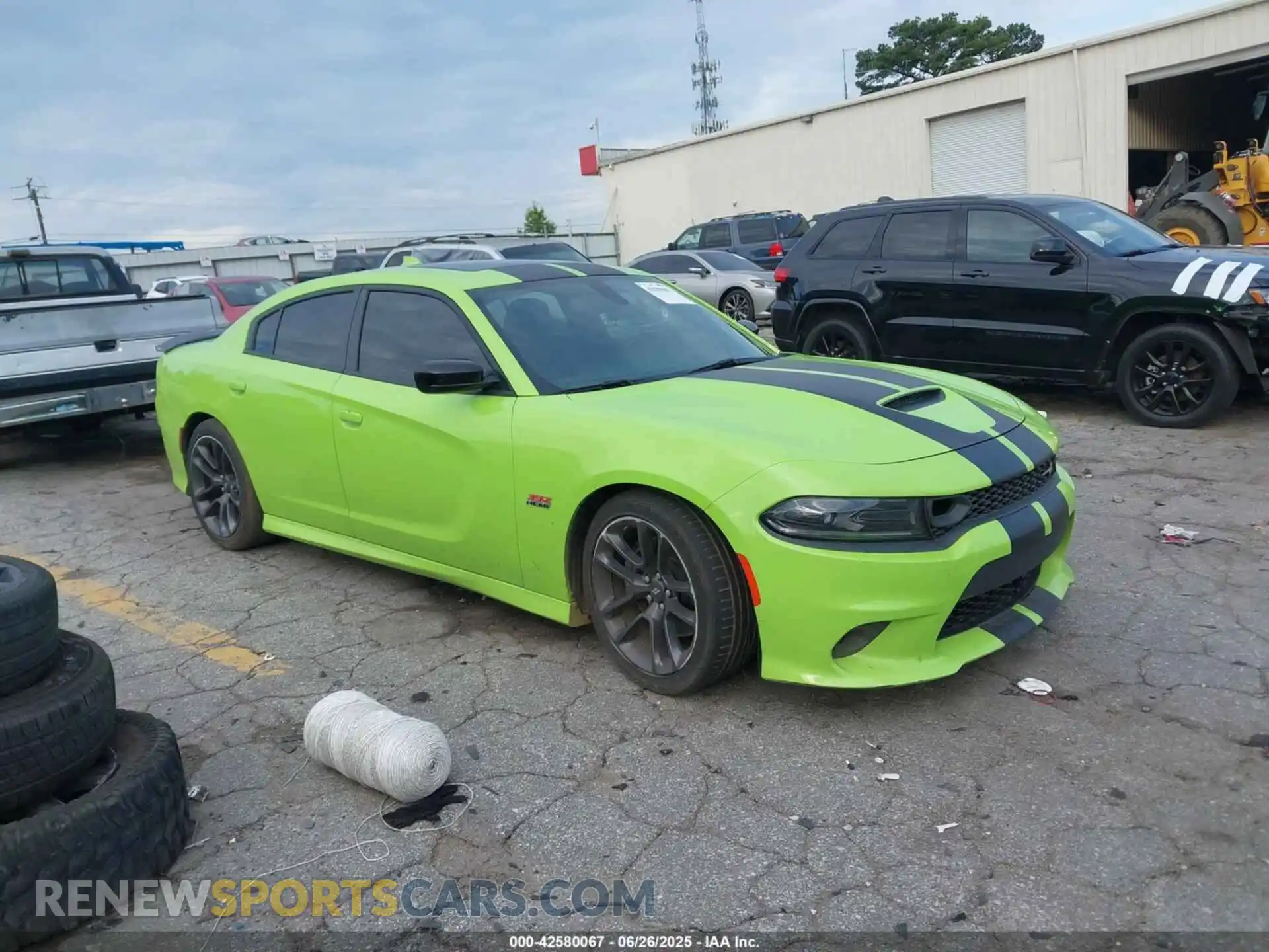 1 Photograph of a damaged car 2C3CDXGJ7PH604048 DODGE CHARGER 2023