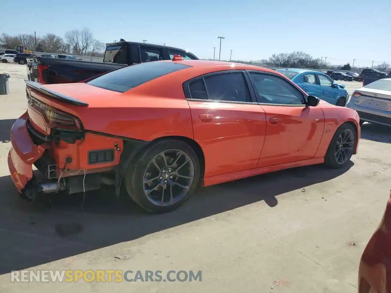 3 Photograph of a damaged car 2C3CDXGJ7PH614224 DODGE CHARGER 2023