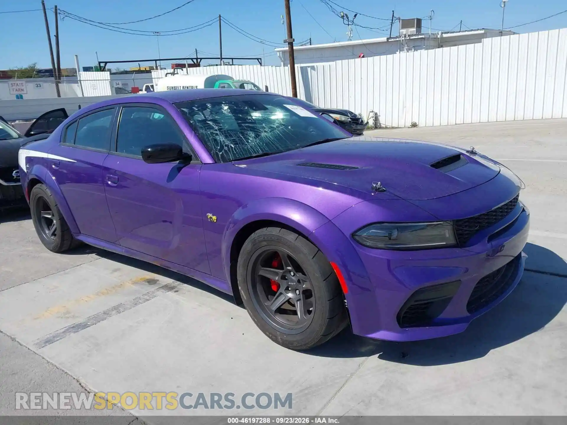 1 Photograph of a damaged car 2C3CDXGJ7PH649135 DODGE CHARGER 2023