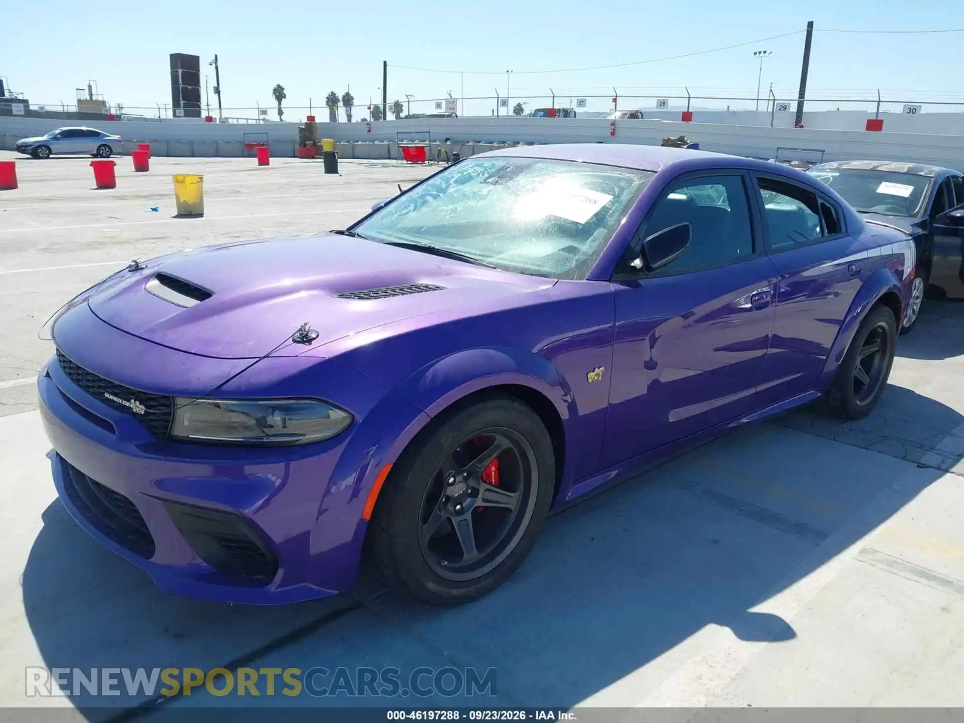 2 Photograph of a damaged car 2C3CDXGJ7PH649135 DODGE CHARGER 2023