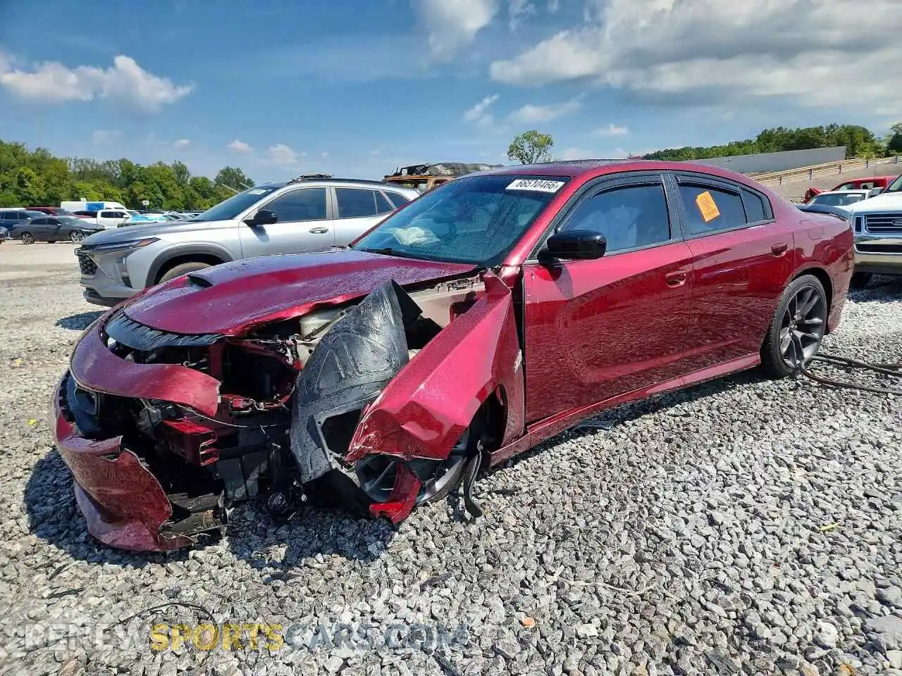 1 Photograph of a damaged car 2C3CDXGJ8PH576325 DODGE CHARGER 2023