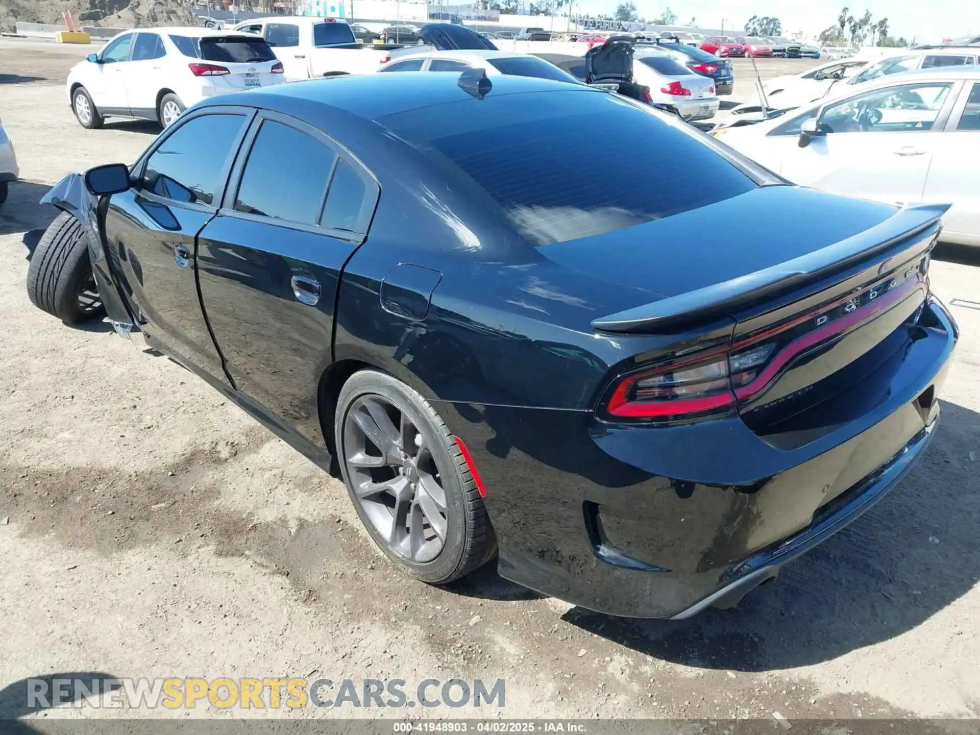 3 Photograph of a damaged car 2C3CDXGJ8PH583646 DODGE CHARGER 2023