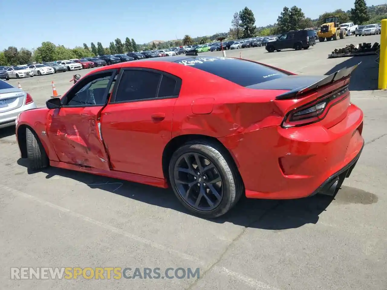 2 Photograph of a damaged car 2C3CDXGJ8PH583971 DODGE CHARGER 2023