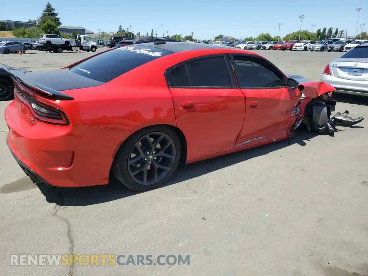 3 Photograph of a damaged car 2C3CDXGJ8PH583971 DODGE CHARGER 2023