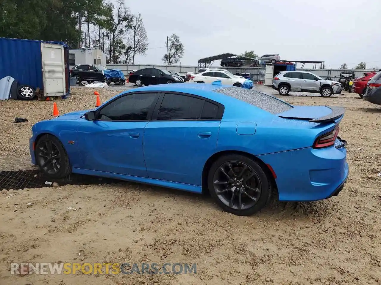 2 Photograph of a damaged car 2C3CDXGJ8PH590435 DODGE CHARGER 2023